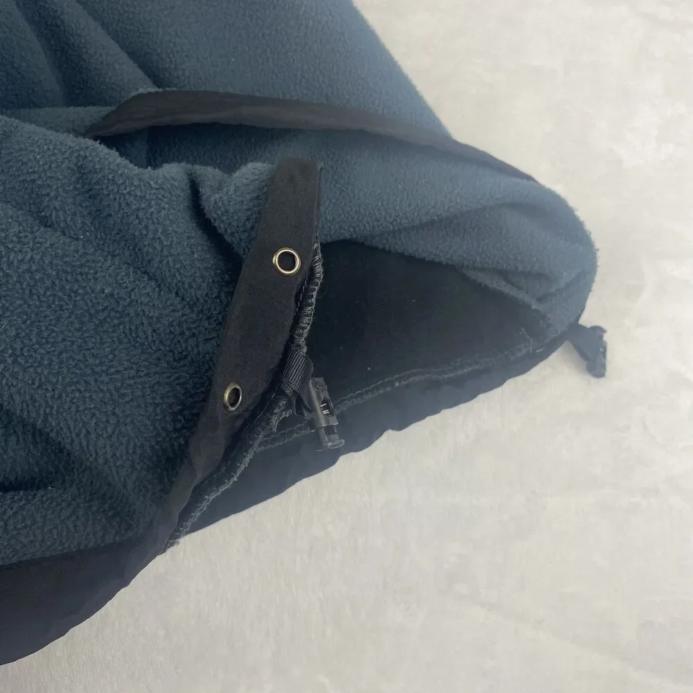 The North Face Denali Fleece Jacket Mens Extra Large Black Full Zip Outdoors